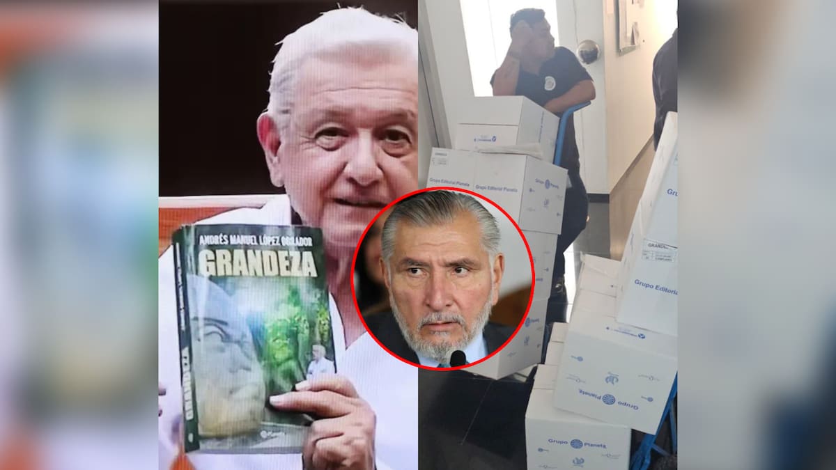 Adán Augusto encargó 17 mil copias del libro 'Grandeza' del ex presidente Andrés Manuel López Obrador que serán repartidos entre cada senador. | Especial