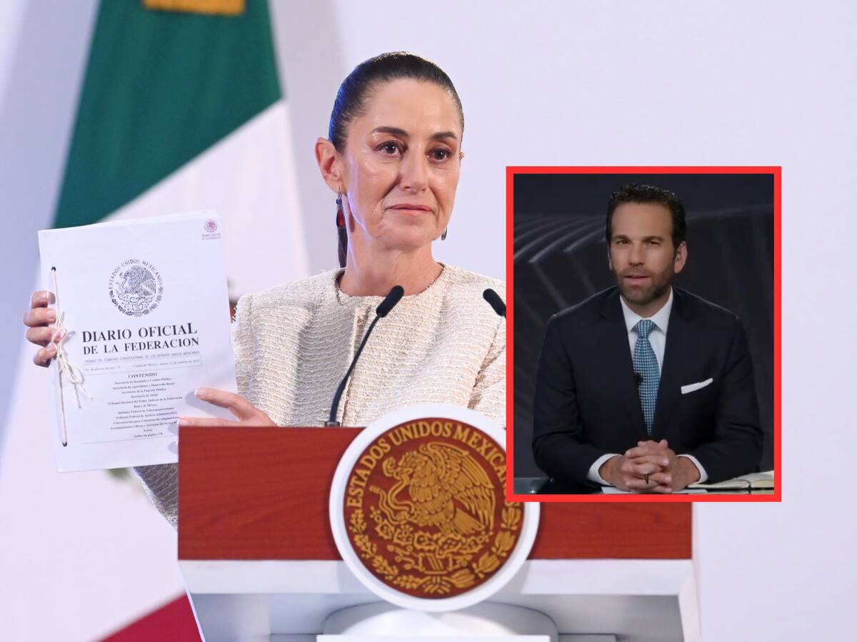 ARCHIVO. El periodista Carlos Loret de Mola señaló la postura "autoritaria" que ha mostrado Claudia Sheinbaum en su primer mes como presidenta. | Especial