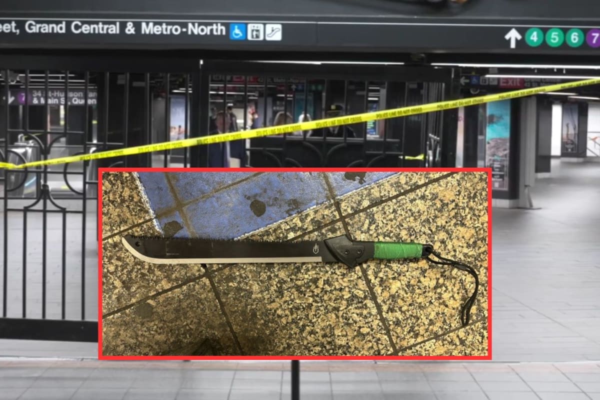 Policía de Nueva York dispara fatalmente a sujeto armado con machete en estación Grand Central luego de que ignorara más de 20 órdenes de rendirse; el agresor que aseguró ser “Lucifer” dejó a tres personas con lesiones graves