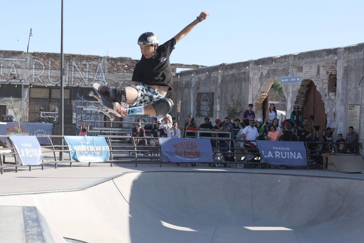 Arranca con éxito primer abierto de skate del parque La Ruina