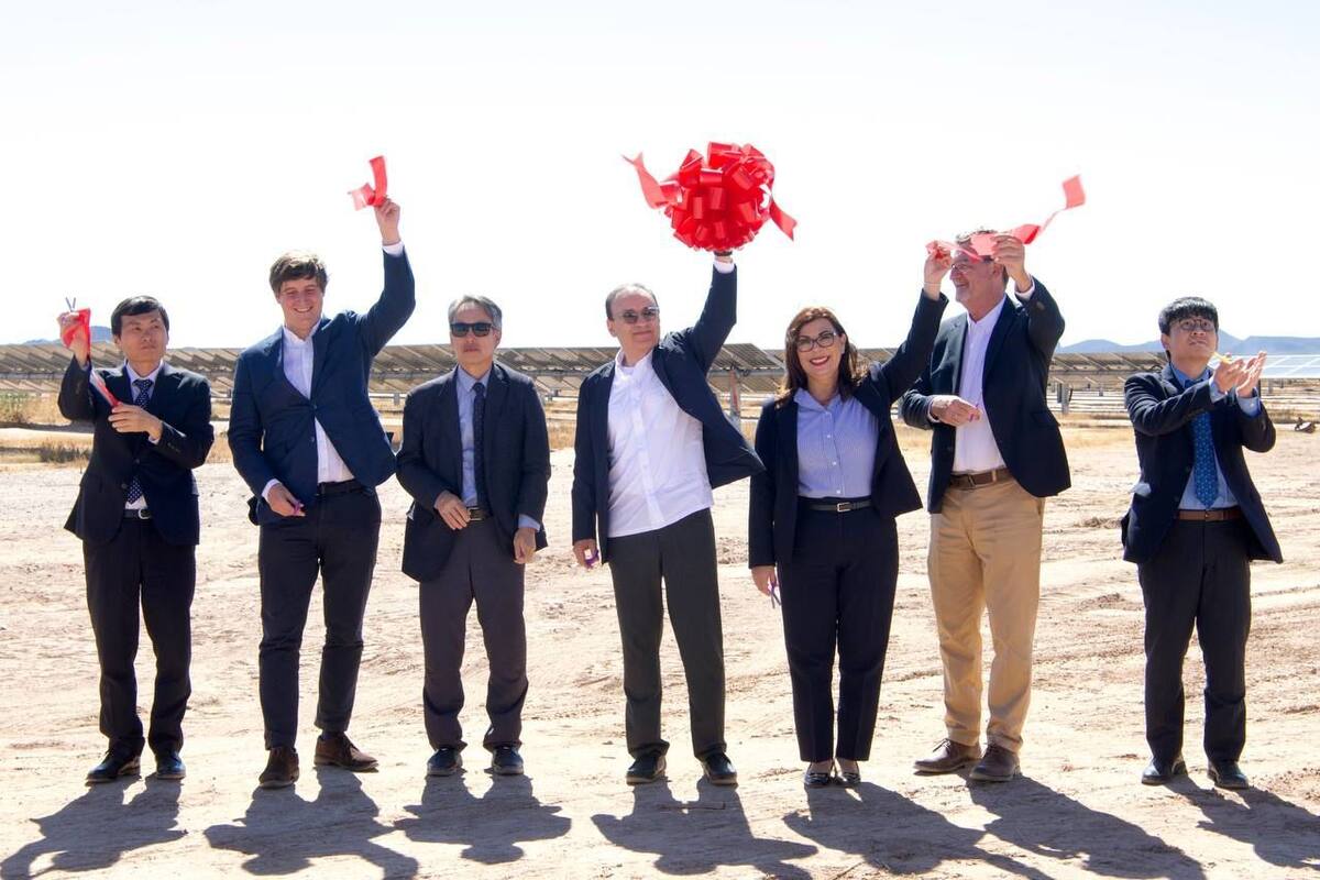 Inaugura Alfonso Durazo parque Solar Tastiota, un avance en la consolidación del Plan Sonora