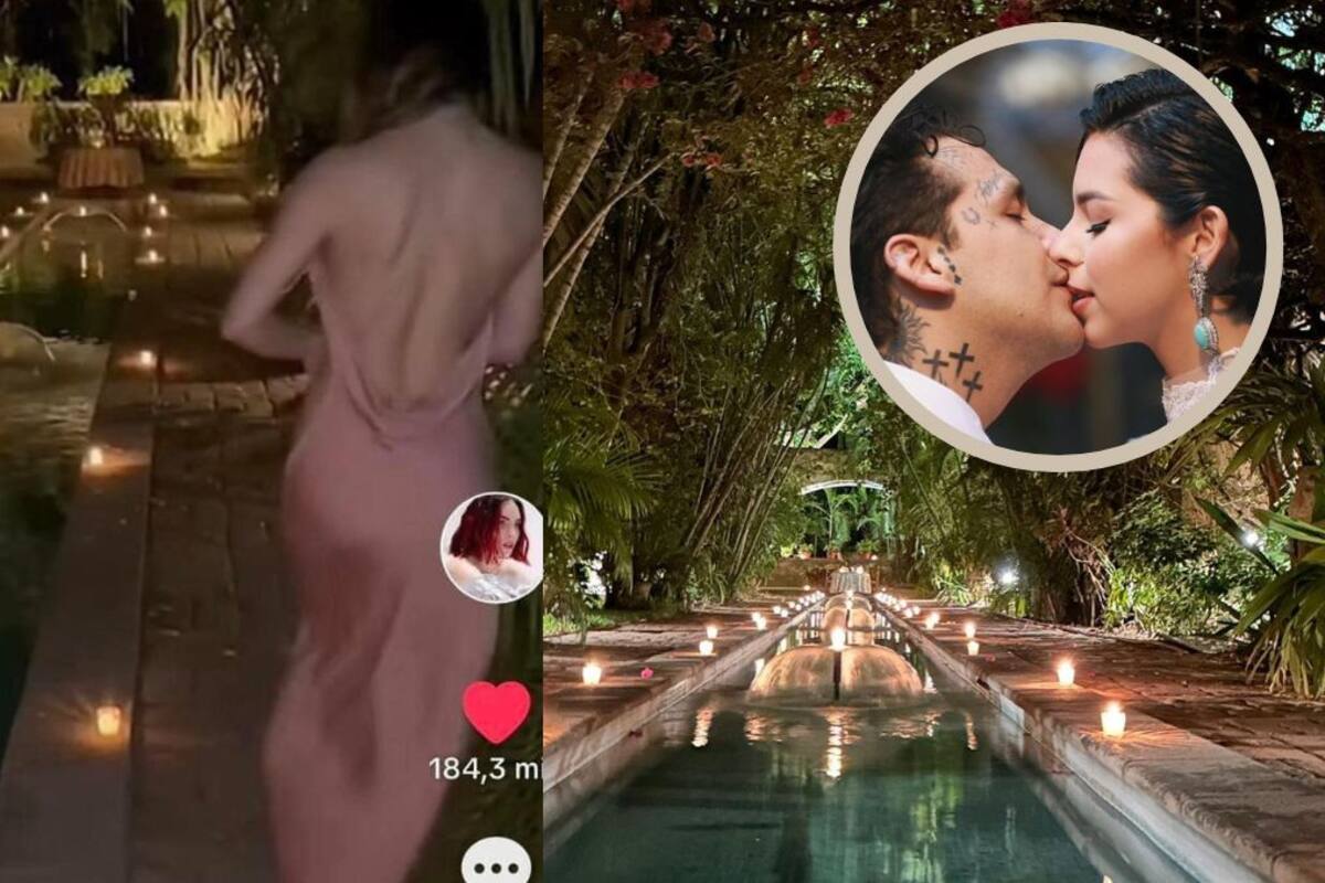 Christian Nodal habría elegido la hacienda favorita de Belinda para casarse con Ángela Aguilar