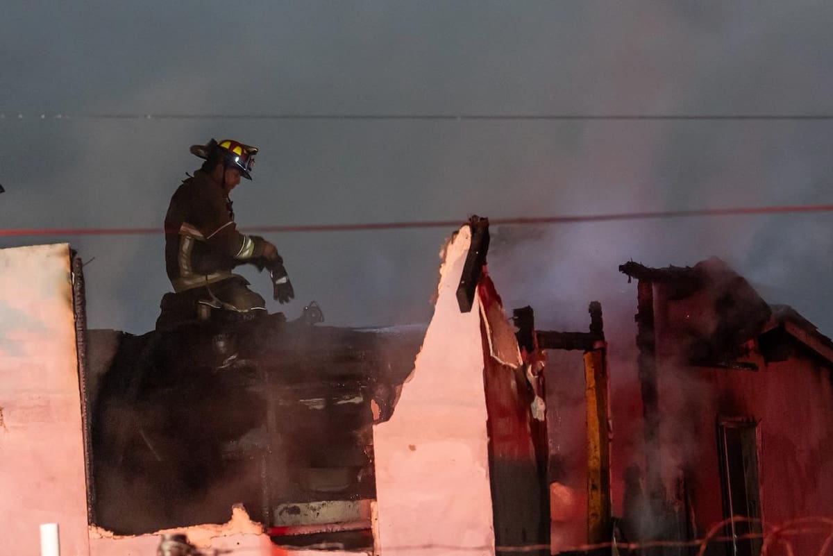 Los elementos acudieron al lugar y no se reportaron personas lesionadas. Foto: Border zoom