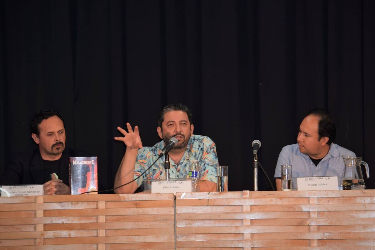 Lanza Hilario Peña en el Cecut su trilogía del detective Malasuerte