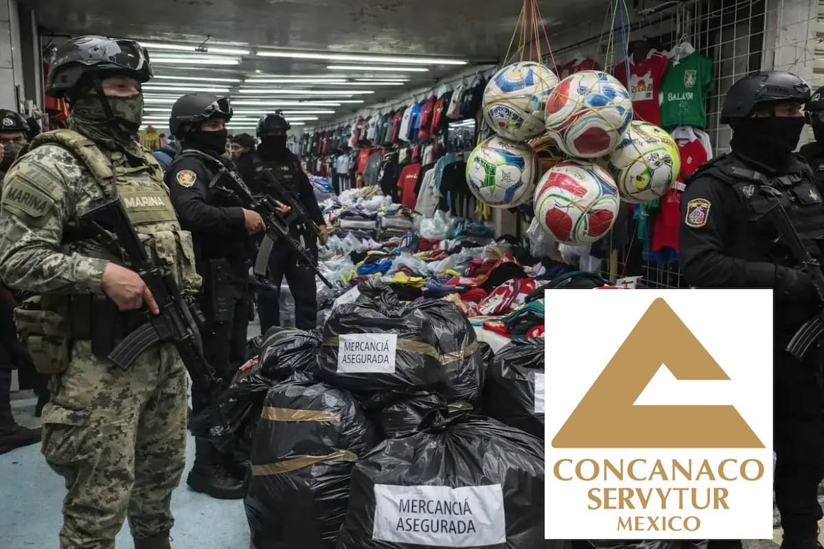 Concanaco advierte que la piratería cuesta casi lo mismo que la derrama proyectada por el Mundial 2026
