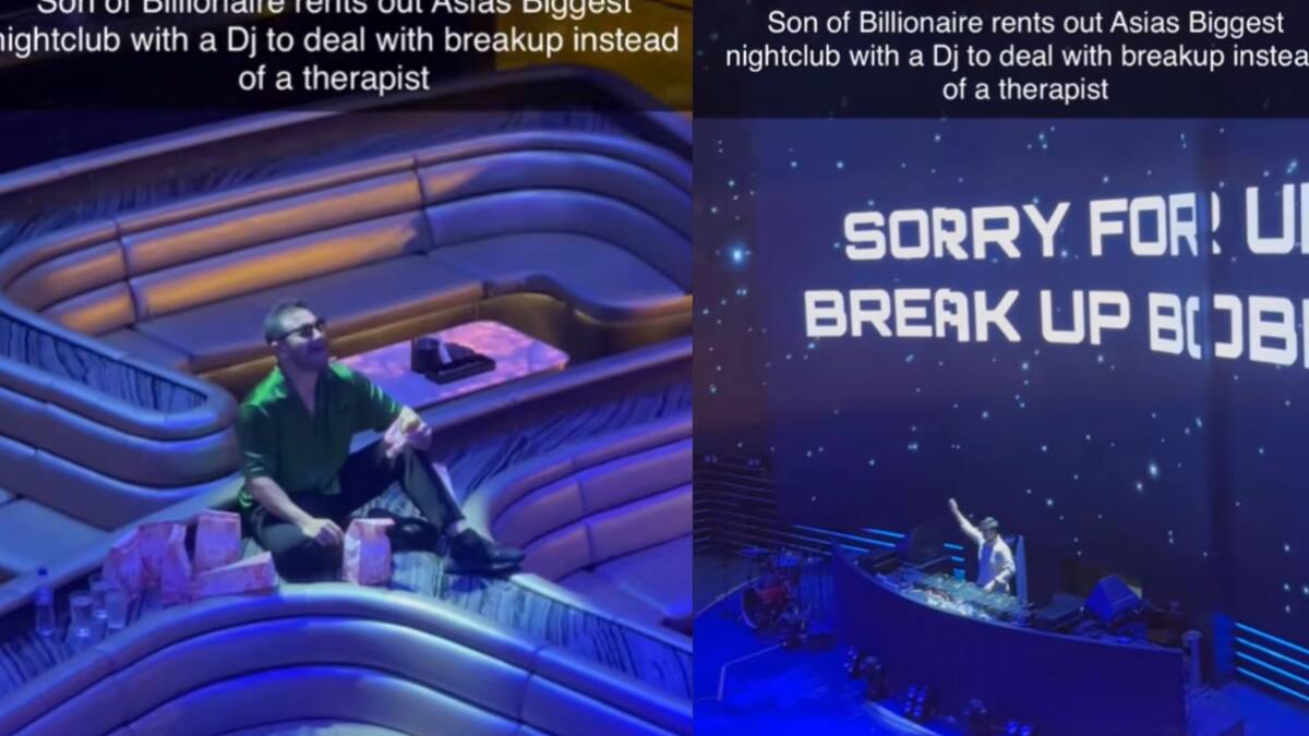 Renta el club nocturno más grande de Asia para poder lidiar con su ruptura amorosa; video se viraliza