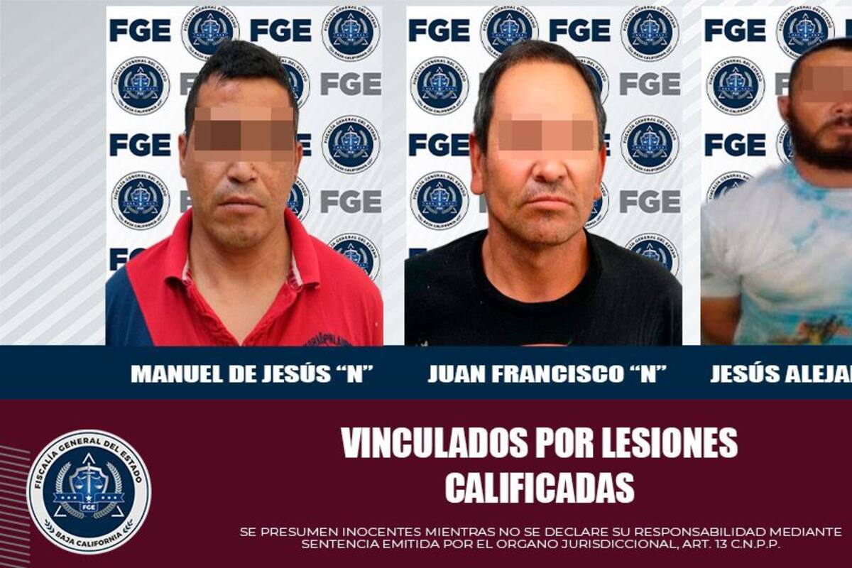 Permanecerán en prisión tres hombres acusados de causar lesiones graves