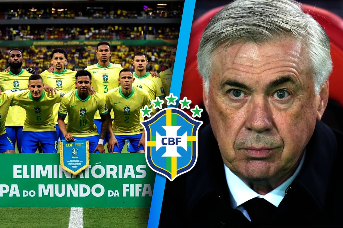 Carlo Ancelotti es anunciado como nuevo DT de la Selección Brasileña