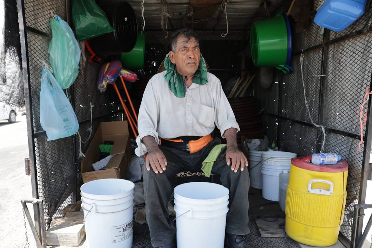 “Tomas agua y sigues trabajando, no hay más”
