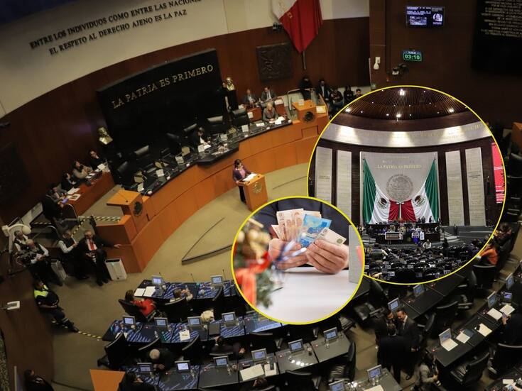 Mientras los diputados recibirán de aguinaldo un total de 304 mil 48 pesos en diciembre, los senadores se ‘embolsarán’ 384 mil 700 pesos, además de vales para despensa, seguros médicos y diversas primas