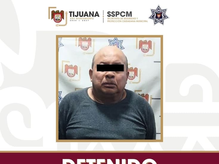 Detiene Policía Municipal de Tijuana a hombre por lesiones con arma punzocortante