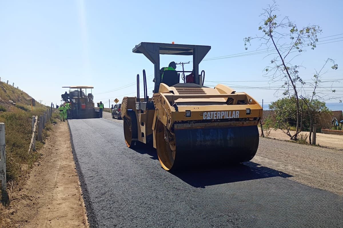 Inician trabajos de conservación mayor en carretera Tijuana - Ensenada