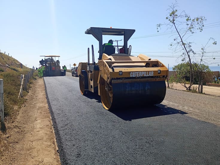 Inician trabajos de conservación mayor en carretera Tijuana - Ensenada