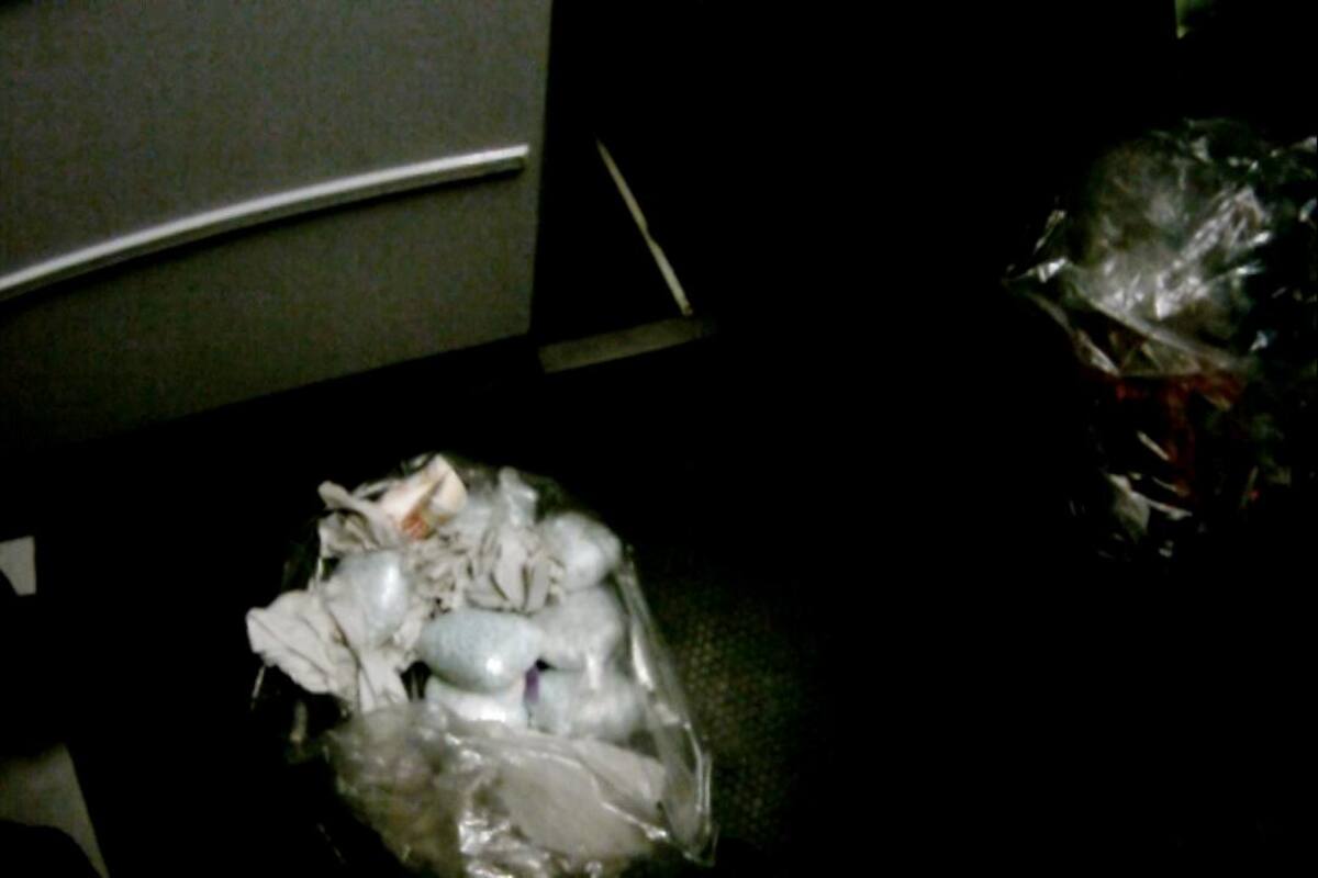 Encuentran fentanilo escondido en el baño de un avión en Tijuana