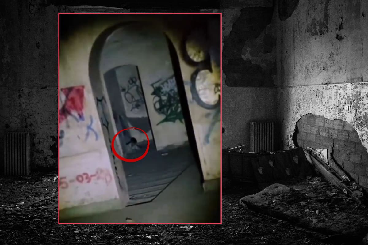Captan presunta aparición del fantasma de un niño en una hacienda abandonada durante una transmisión en vivo