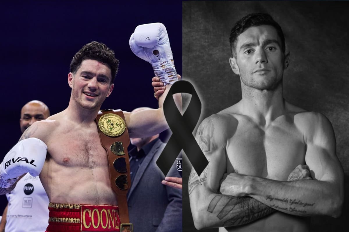 Muere John Cooney, boxeador de 28 años, tras un golpe en una pelea