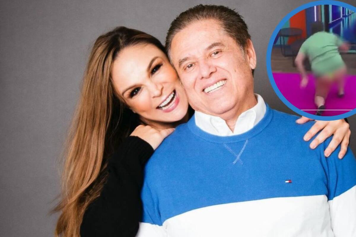 Esposa de Mario Bezares reacciona a su baile de ‘El Gallinazo’ usando una tanga: “No quiero ver eso…”