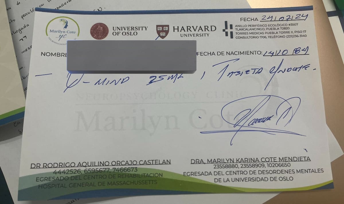 Crédito: X de Charlatanes Médicos
