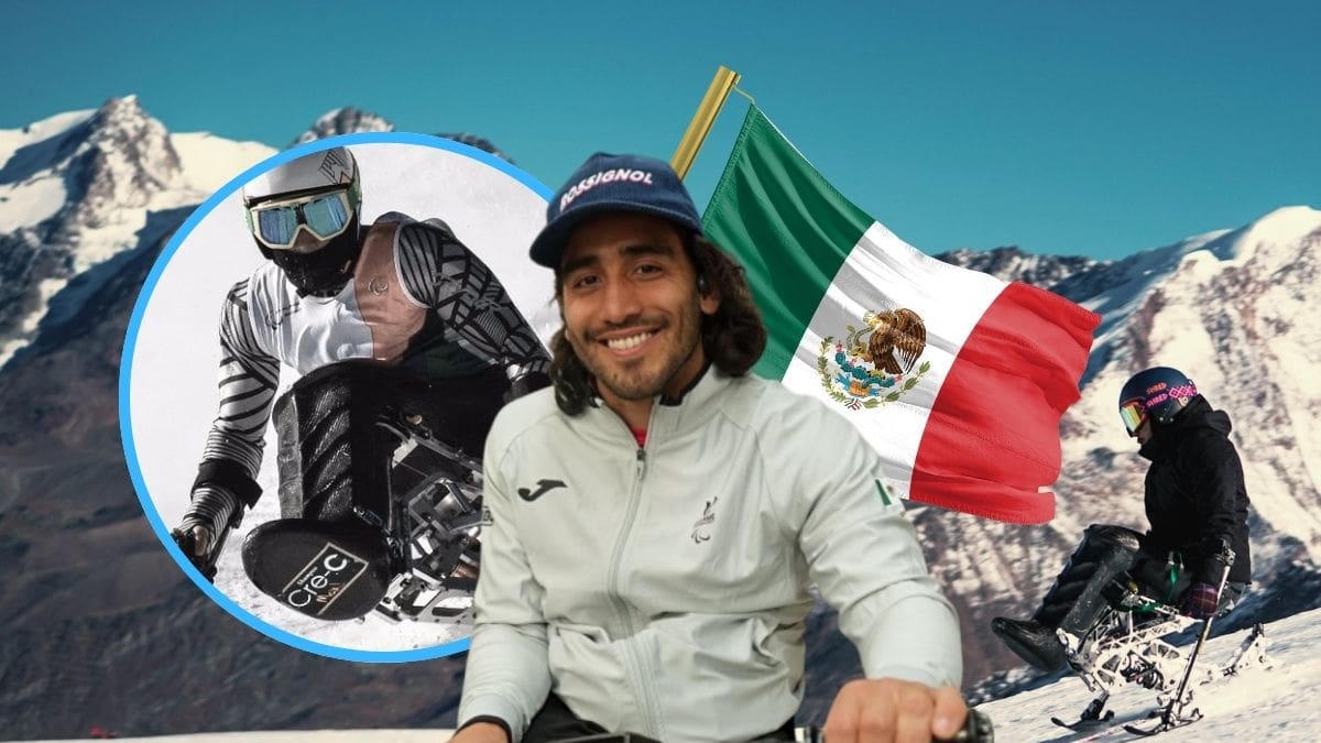 Arly Velásquez: el mexicano que convirtió una caída en más de 15 años de historia sobre la nieve y se alista para sus quintos Juegos Paralímpicos en Milano Cortina 2026