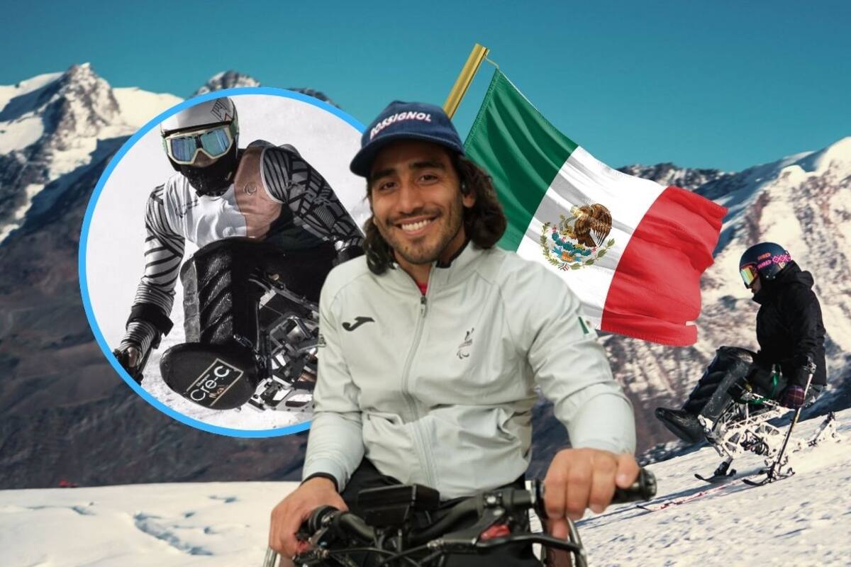 Arly Velásquez: el mexicano que convirtió una caída en más de 15 años de historia sobre la nieve y se alista para sus quintos Juegos Paralímpicos en Milano Cortina 2026