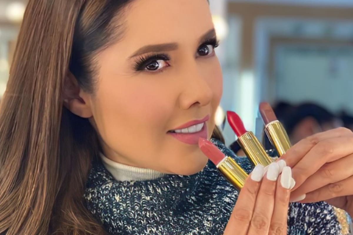 Marlene Favela anuncia su colección de labiales con emotivo video