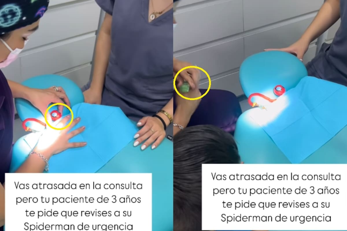 ‘Un gesto que conmovió al internet’: niño pide al dentista que revise a su muñeco de Spiderman