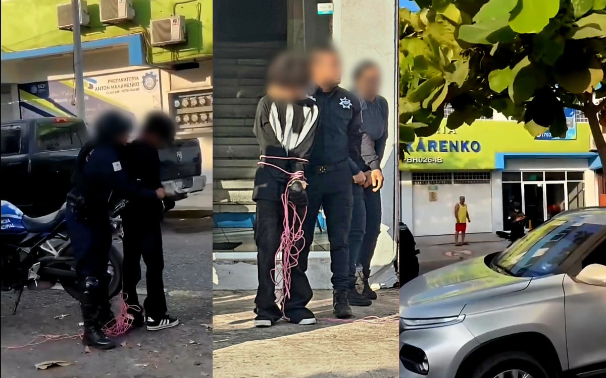 Balacera en la Preparatoria Makárenko de Michoacán: estudiante de 15 años mata a dos profesoras con fusil 5.56. Foto: X de MoreliActiva @Moreliactiva