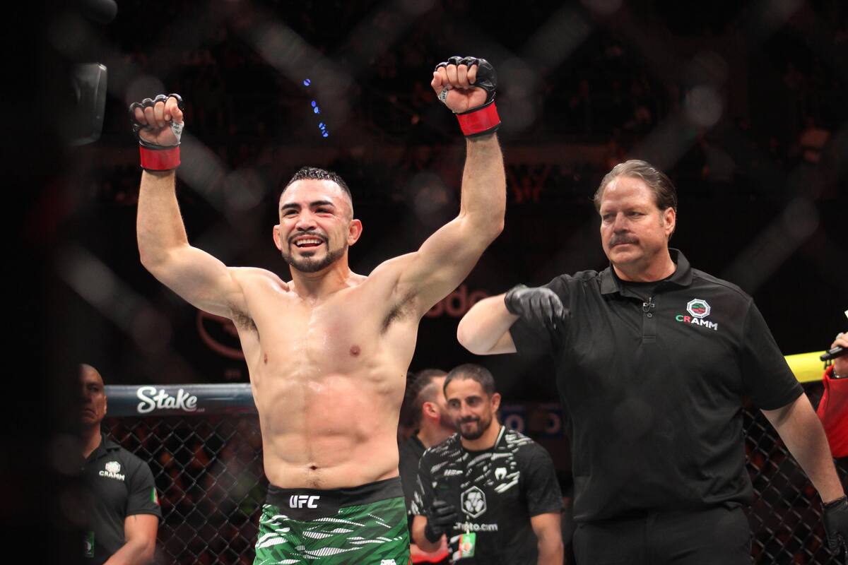 Rafa García puso en alto el nombre de Mexicali en UFC