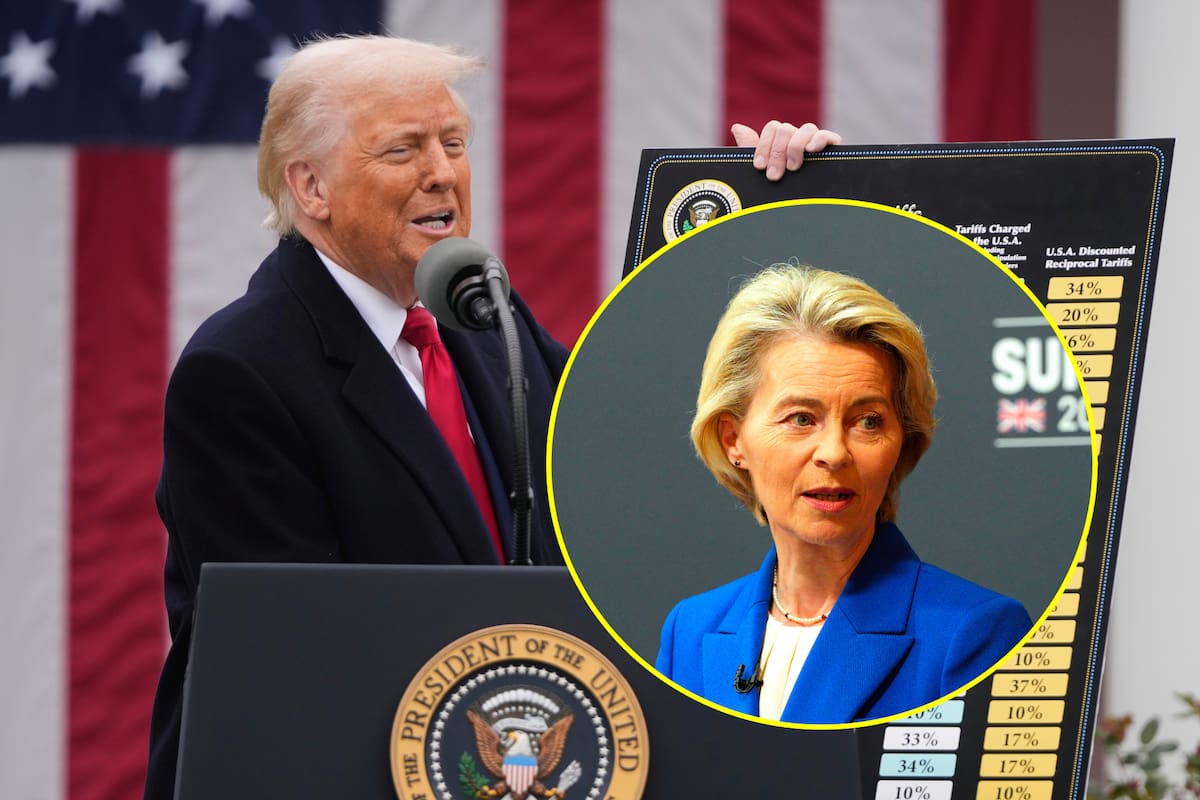 La UE necesita hasta el 9 de julio para alcanzar un acuerdo comercial con EEUU: von der Leyen