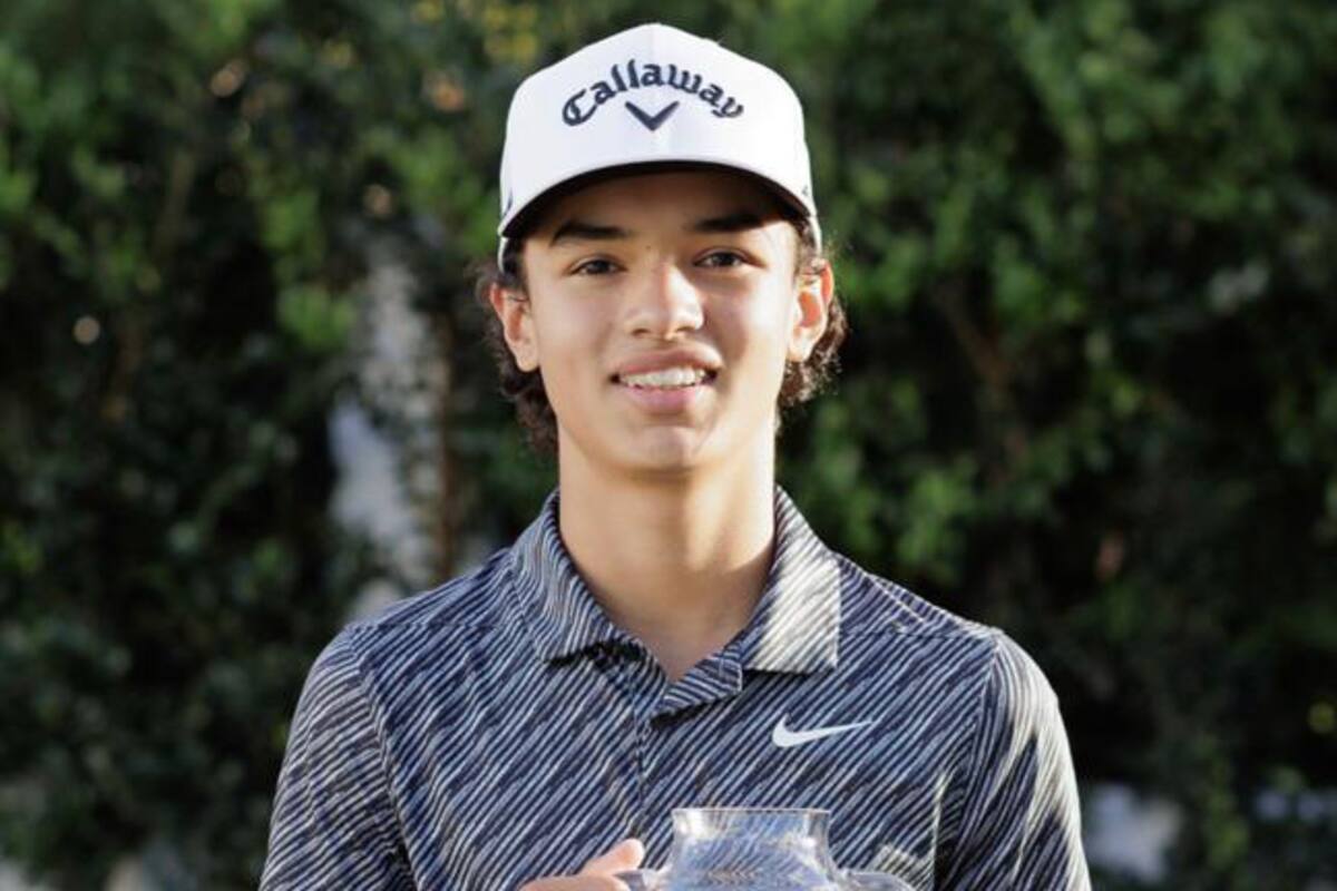 Fernando Salgado III golfista infantil bajacaliforniano es nombrado Jugador del Año