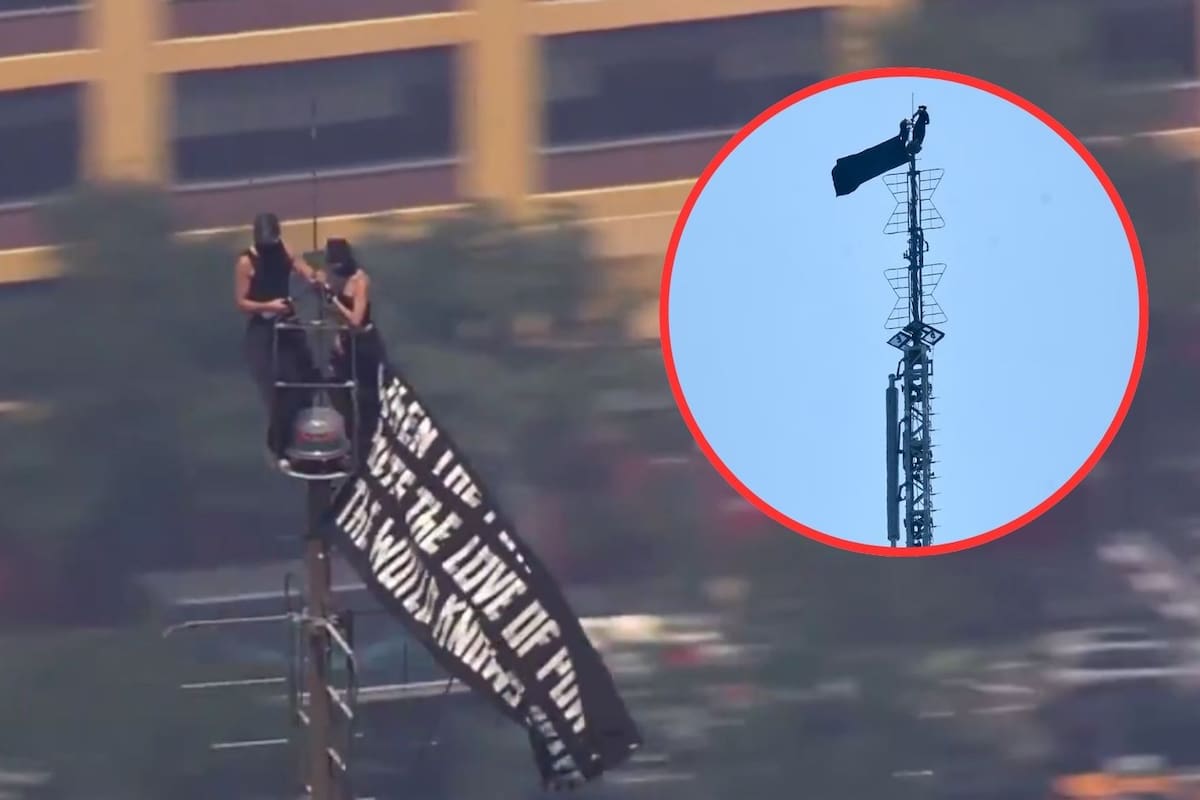 VIDEO: Pareja escala la antena del Empire State para comprometerse en matrimonio; ambos fueron arrestados