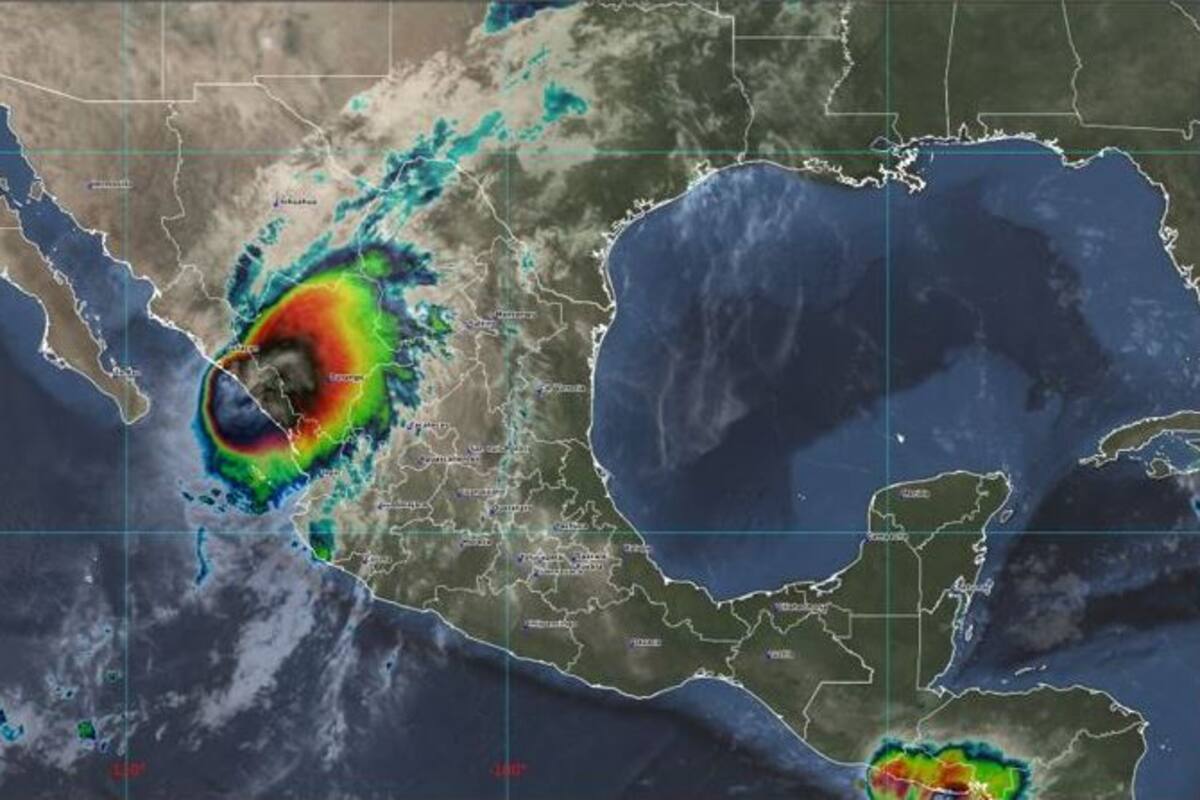 Clima en México:"Pamela" toca tierra en Sinaloa, originará lluvias torrenciales, alerta por inundaciones