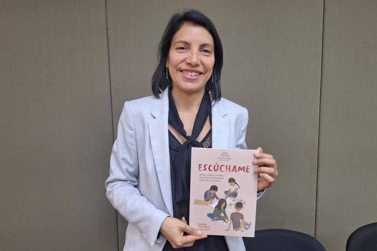 ‘Escúchame’, la reflexión de los menores sobre la violencia en Hermosillo y Nogales que Nohora Niño Vega plasma en un libro