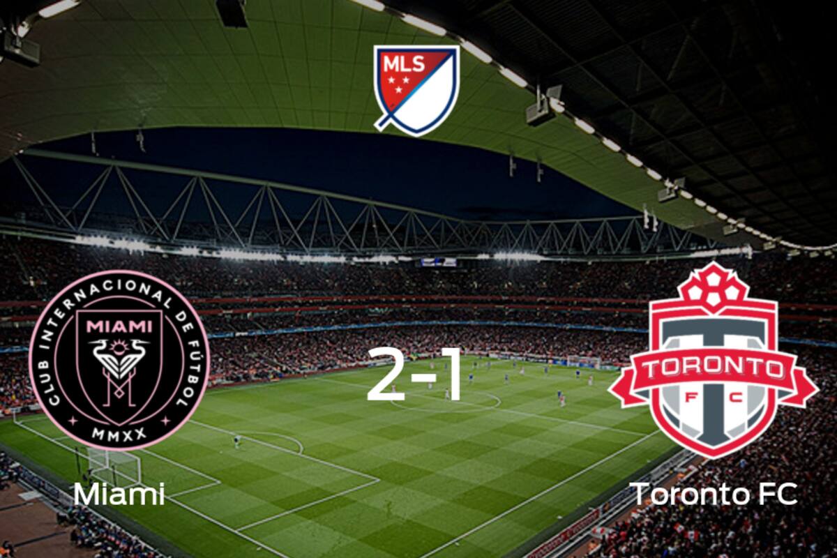 Tres puntos para el equipo de Miami: Inter de Miami 2-1 Toronto FC