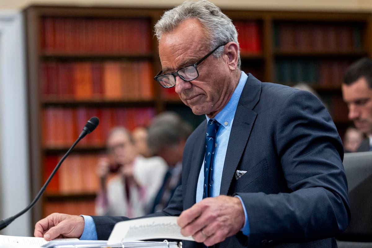 Robert F. Kennedy Jr., el secretario de Salud de EEUU, recomienda no seguir sus consejos. | Crédito: EFE