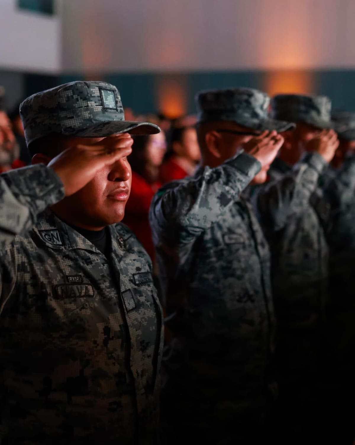 En el acto inaugural se reconoció la labor de las y los combatientes forestales, los municipios, DEFENSA, Marina y Guardia Nacional. Foto: Cortesía