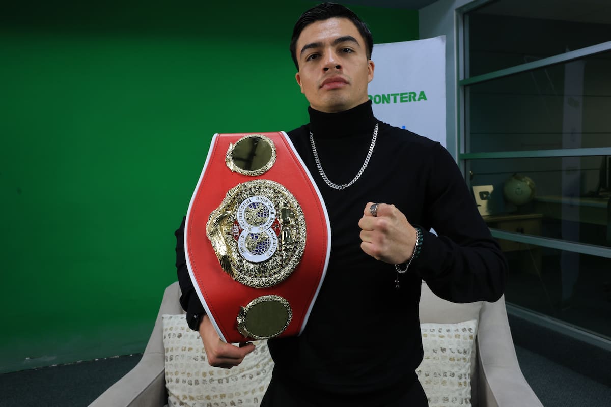 José ‘Chapulín’ Salas, el flamante campeón mundial de Tijuana