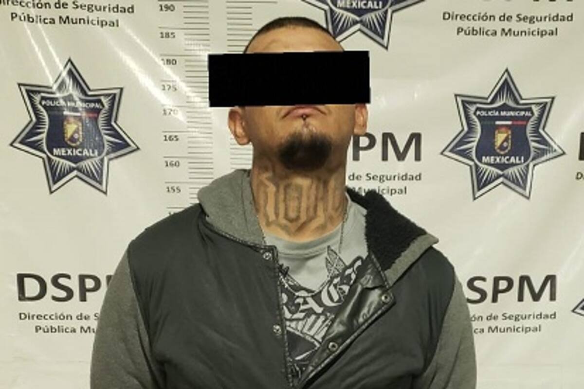 Detienen a sujeto involucrado en al menos cinco robos a comercio
