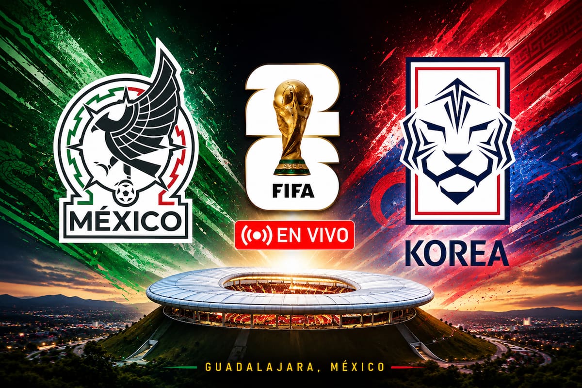 México vs Corea del Sur EN VIVO: Mundial 2026, MINUTO A MINUTO jornada 2 desde Guadalajara, Jalisco