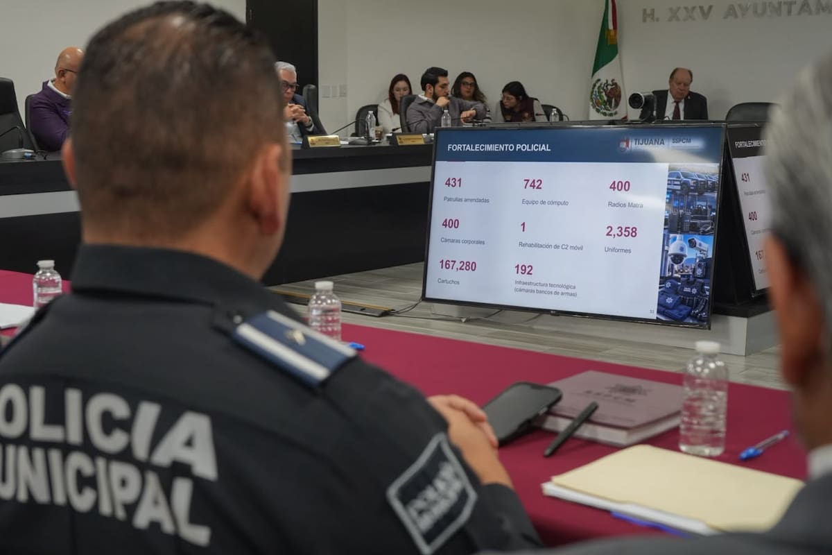 SSPCM destaca inteligencia policial y 220 comités ciudadanos en Tijuana