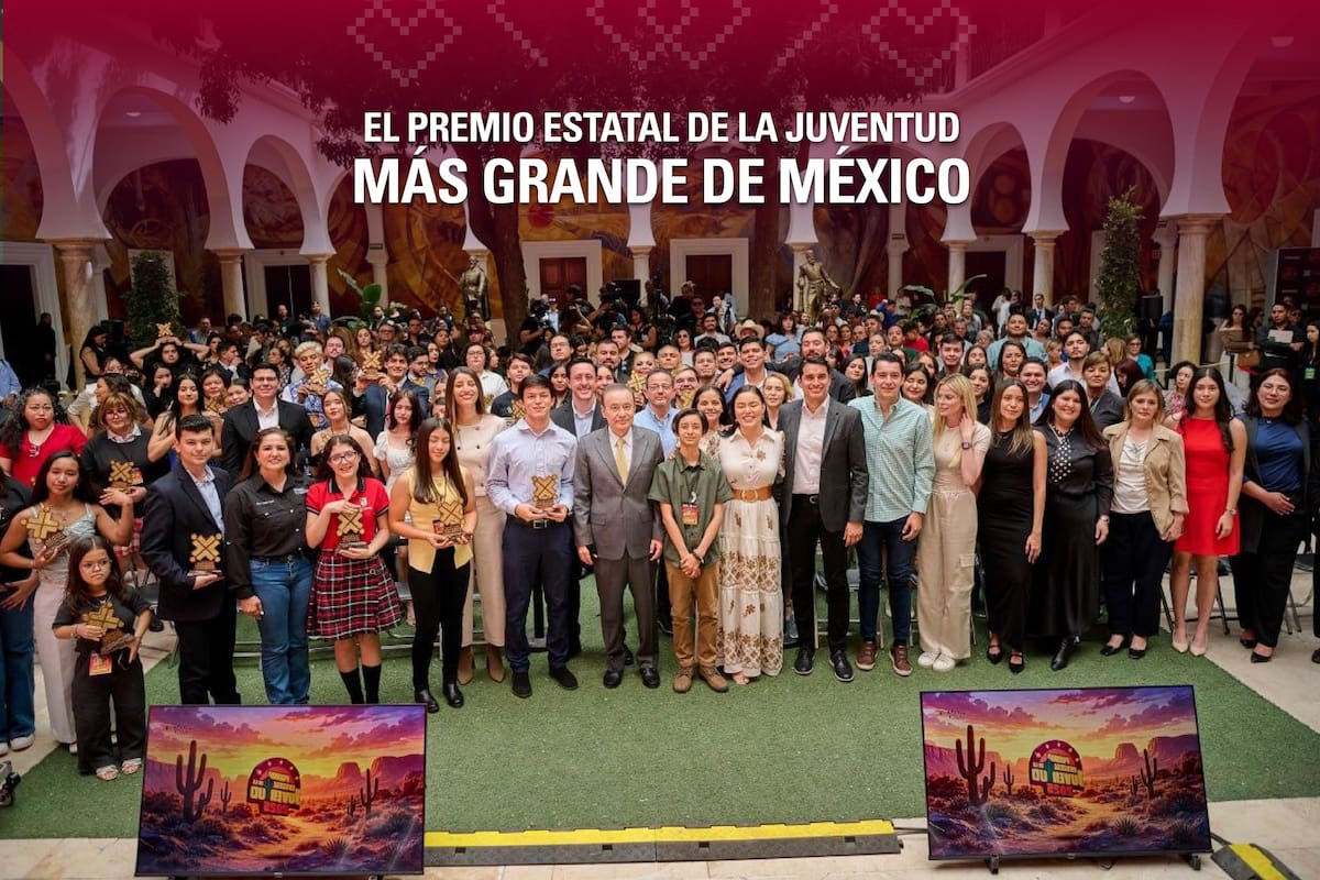 Premio Estatal de la Juventud en Sonora se consolida como el más grande de México; anuncia gobernador Durazo incremento al monto