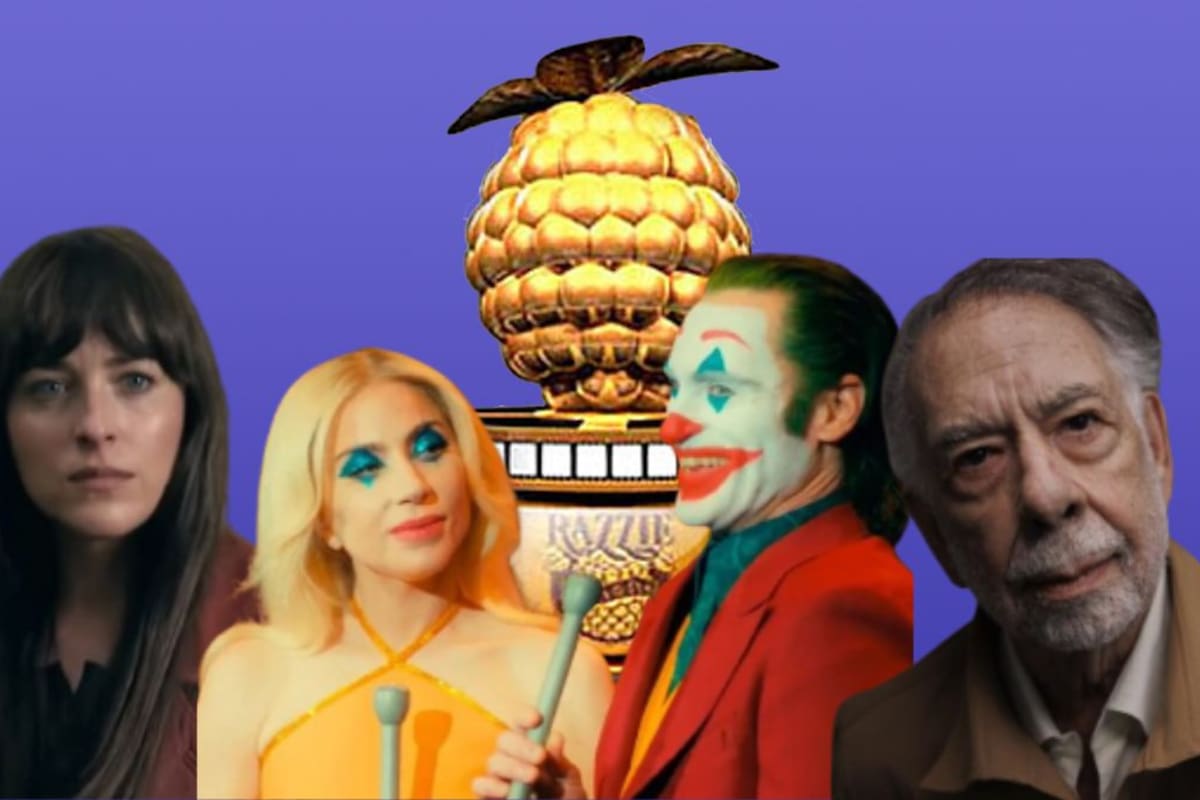 Lista de ganadores de los Premios Razzie 2025: Madame Web, Francis Ford Coppola, Joker 2 y más