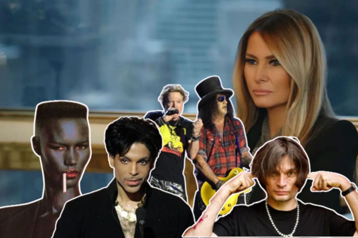 Artistas como Guns N’ Roses y Prince rechazaron licenciar su música para el documental de Melania Trump por diferencias políticas