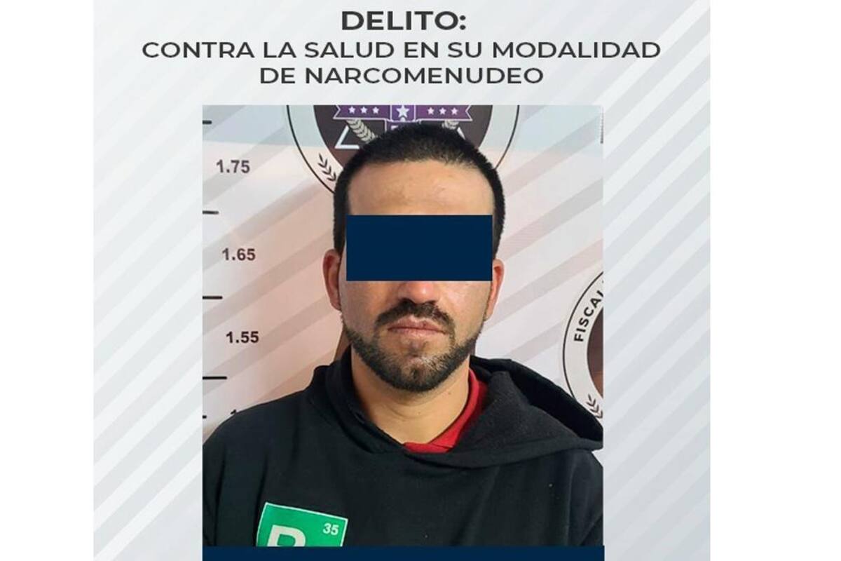 Por narcomenudeo, FGE aprehende a hombre en Playas de Rosarito
