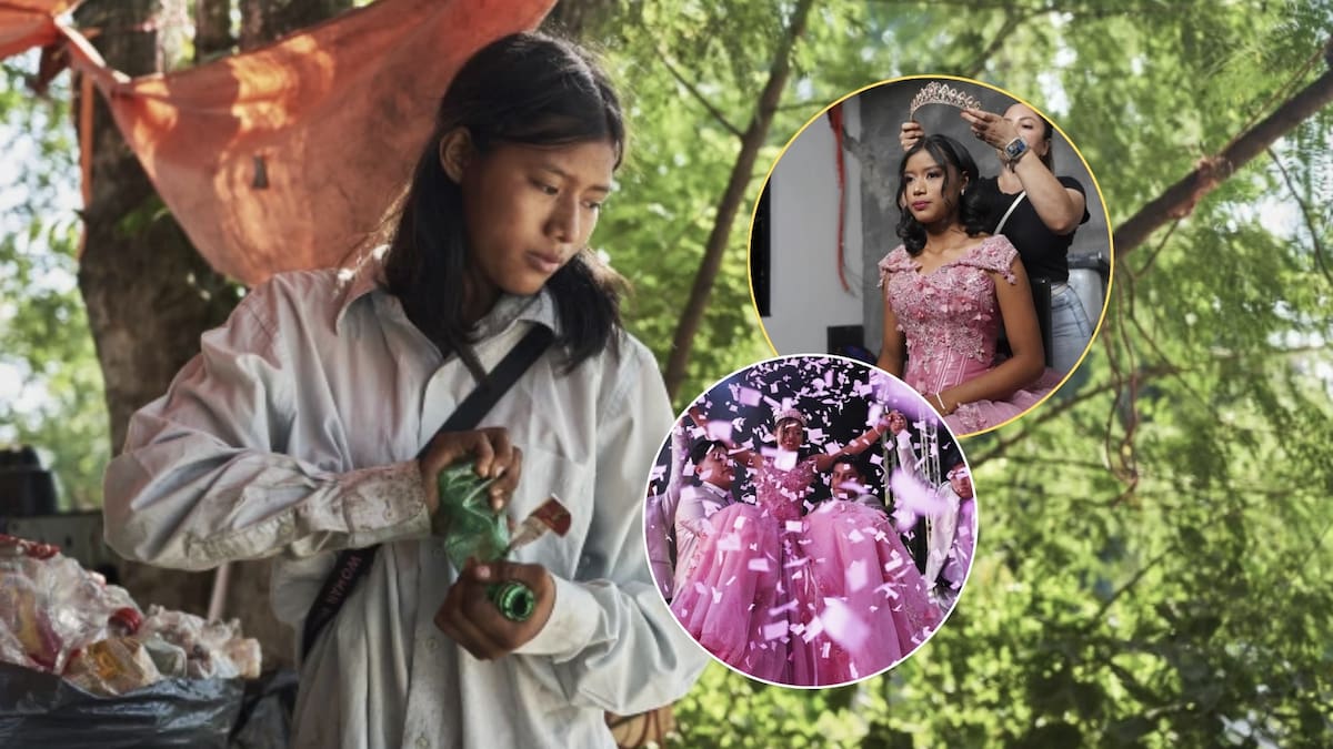 Padres de Isela, recolectores de basura, le hicieron una humilde fiesta de XV años, pero las fotos se viralizaron en redes y usuarios de todas partes organizaron otra quinceañera con muchos invitados y regalos de lujo