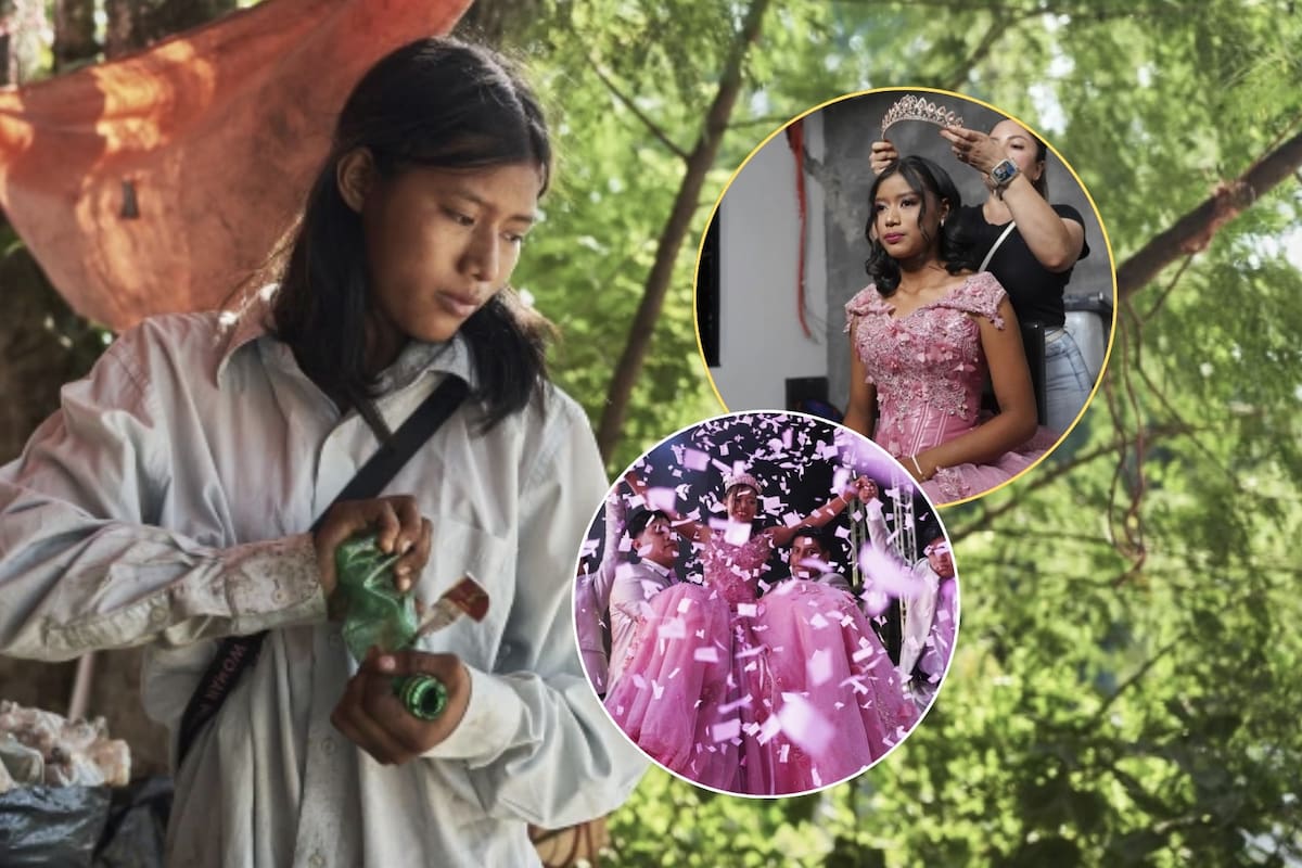 Padres de Isela, recolectores de basura, le hicieron una humilde fiesta de XV años, pero las fotos se viralizaron en redes y usuarios de todas partes organizaron otra quinceañera con muchos invitados y regalos de lujo