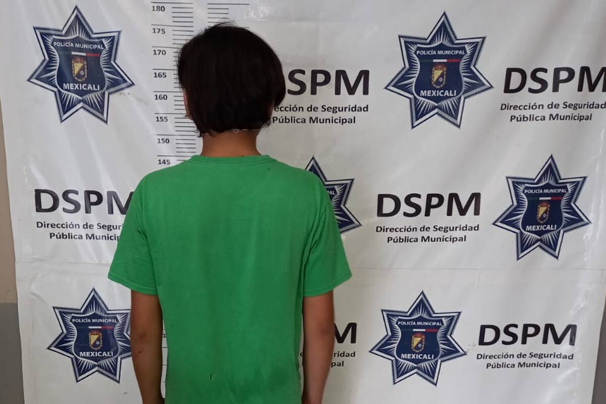 Adolescente es detenido por violencia familiar