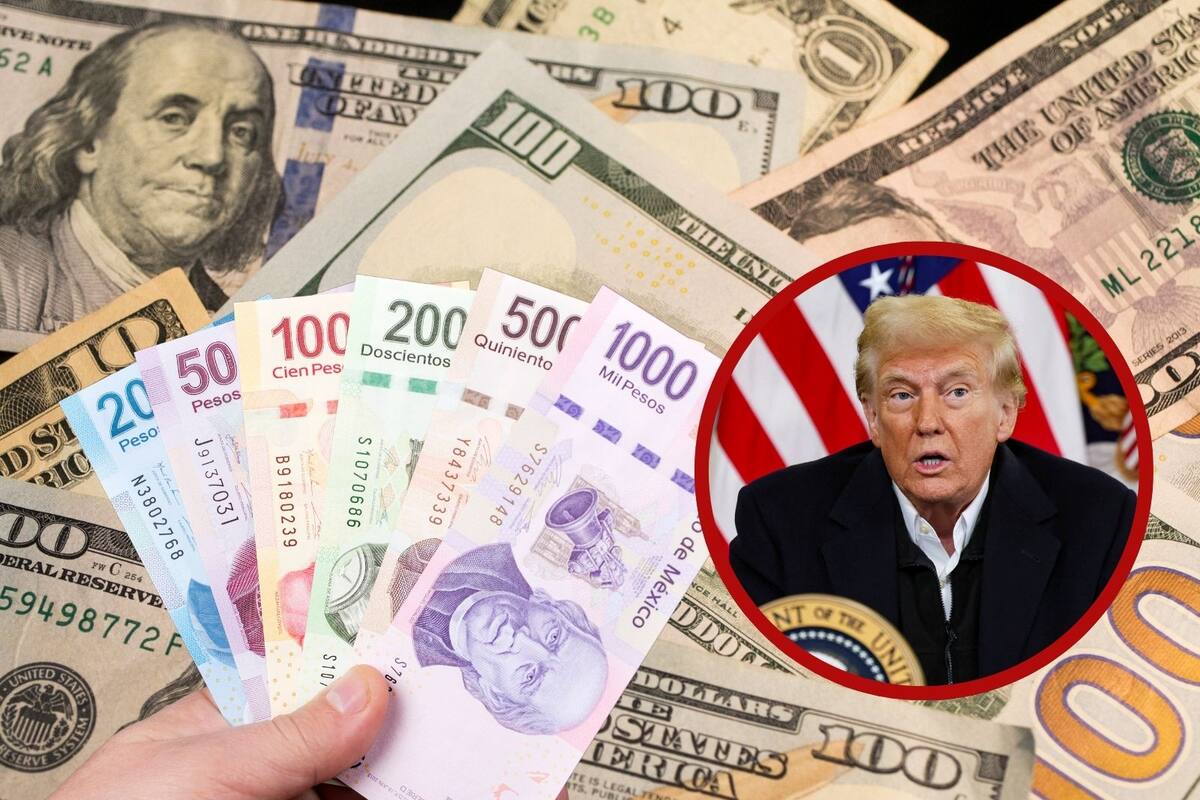 Peso mexicano cierra semana con pérdidas frente al dólar ante aranceles de Trump