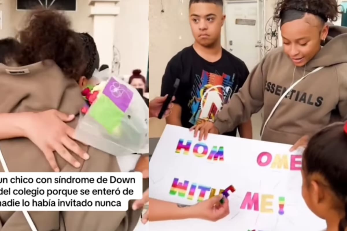 Joven va hasta la casa de un chico con síndrome de Down para invitarlo al baile escolar y se vuelve viral