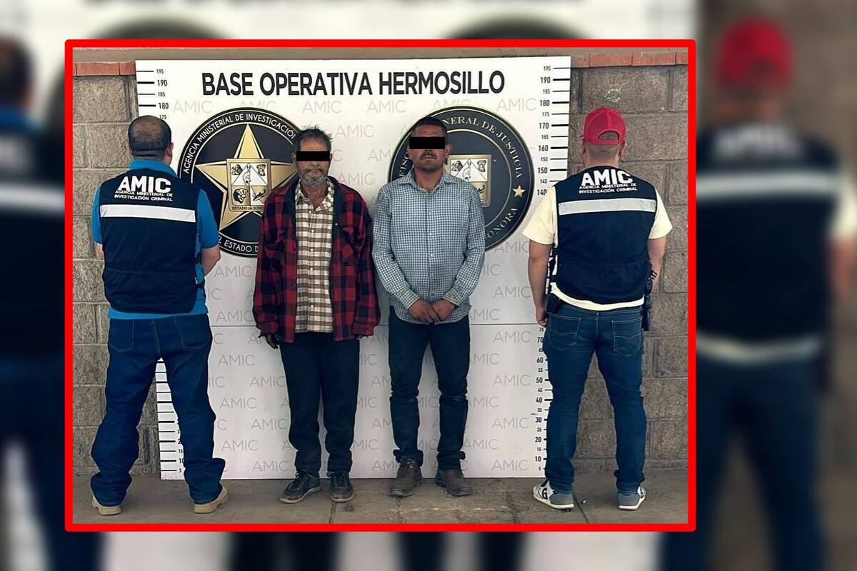 Detienen a dos hombres con cristal en Hermosillo durante operativo de AMIC